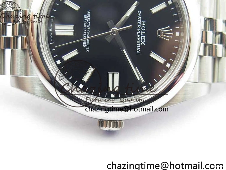 MiroTime 0101 Oyster Perpetual 41mm 124300 BP Maker Best Edition Black Dial on SS Jubilee Bracelet A Reliable 2644